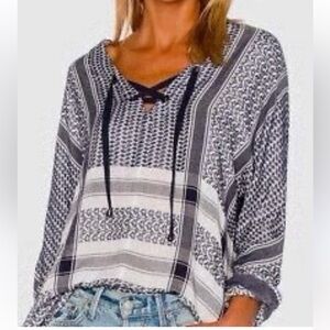 Rails Lily boho rayon top